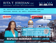 Tablet Screenshot of jerejianlaw.com